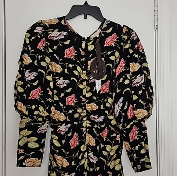 TIMO NIGHT GARDEN FLORAL DRESS - Picture 3 of 5